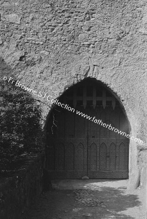 MALAHIDE CASTLE OLD GATEWAY OF CASTLE